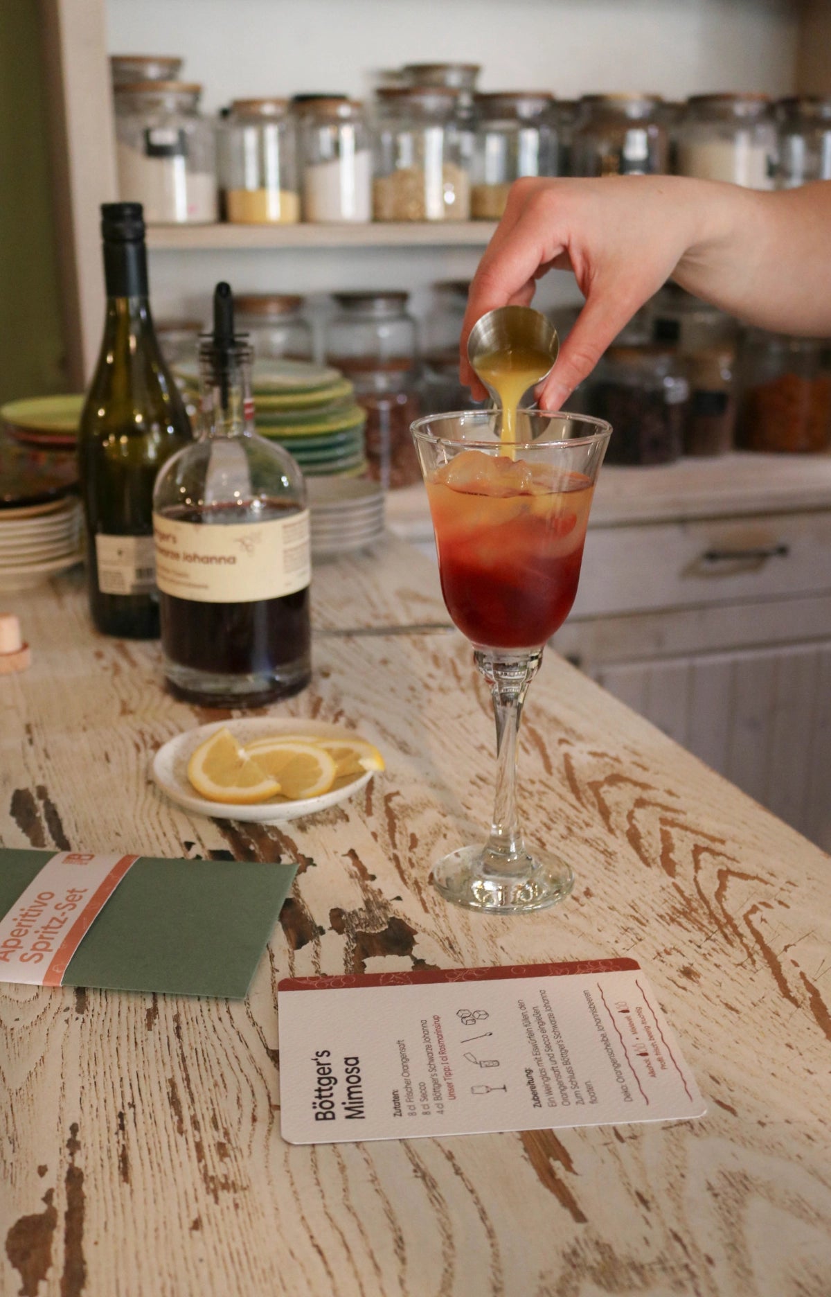 Böttger's Cocktailkarten Special-Set Aperitivo Spritz