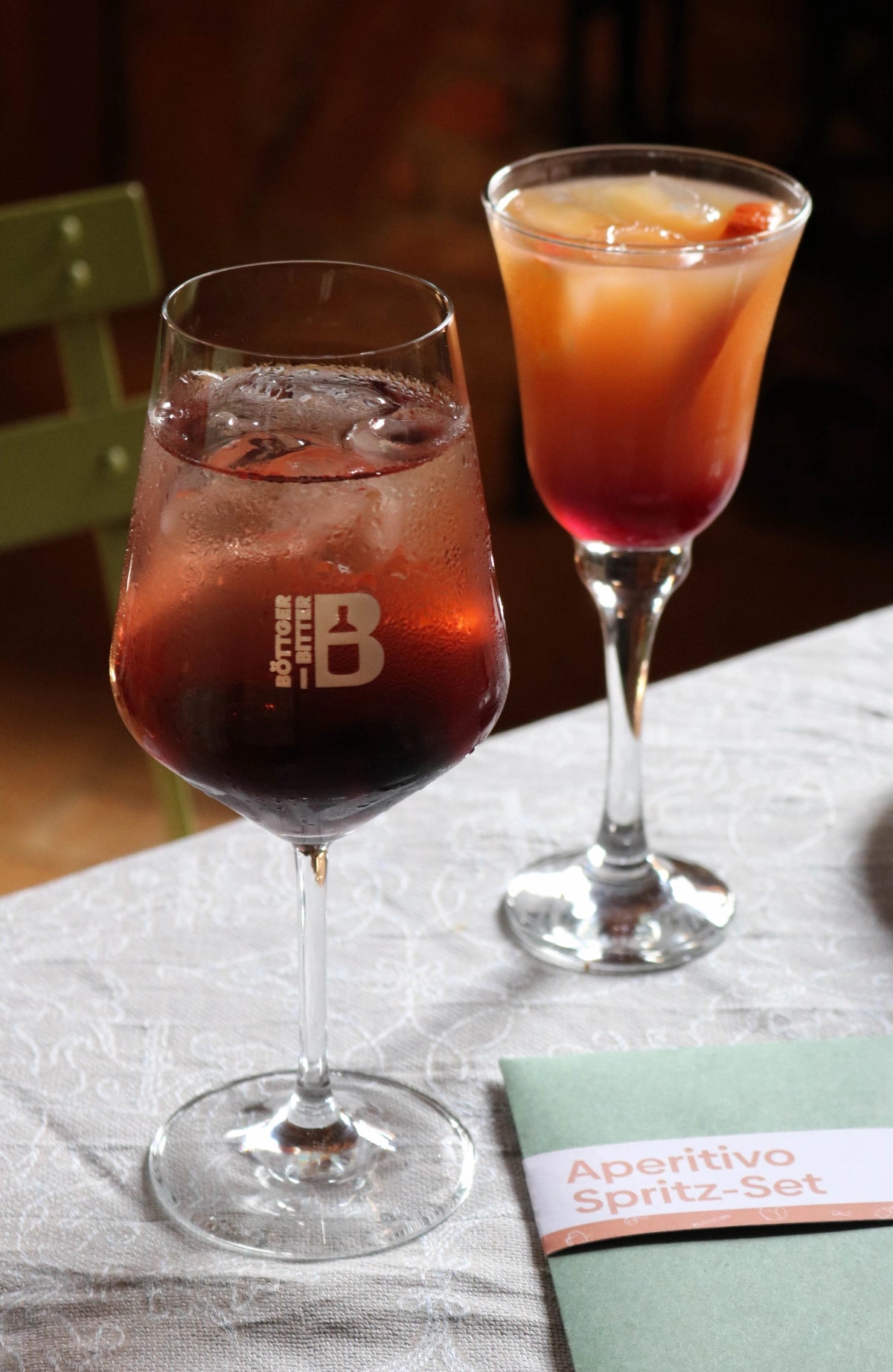 Böttger's Cocktailkarten Special-Set Aperitivo Spritz