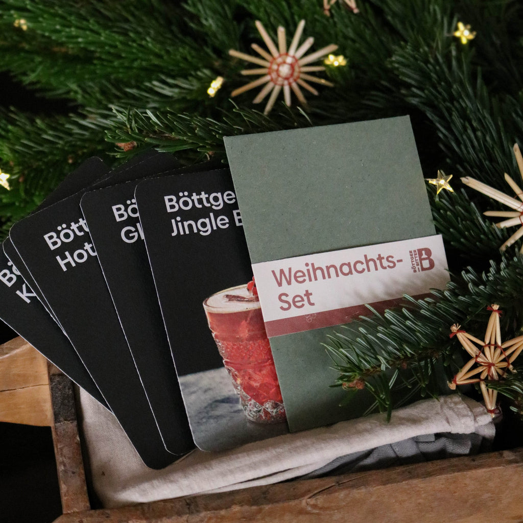 Böttger's Cocktailkarten Special-Set Weihnachten