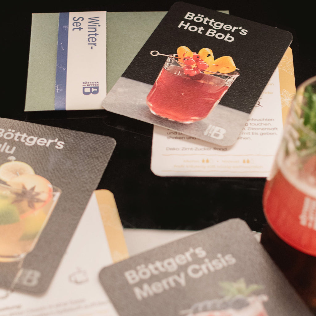Böttger's Cocktailkarten Special-Set Winter